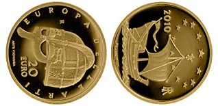 Baza monet EXG - 20 Euro: Europe of the Arts â€“ Sweden