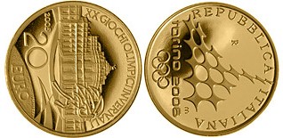 Baza monet EXG - 20 Euro: XX. Olympic 2006 in Turin - Hunting 