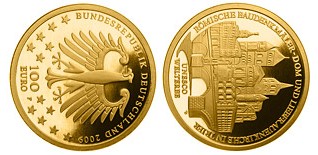 Baza monet EXG - Gold 50 Euro coins 2009