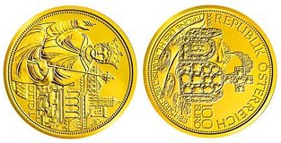 Baza monet EXG - 100 Euro Crowns of the Habsburg 2008