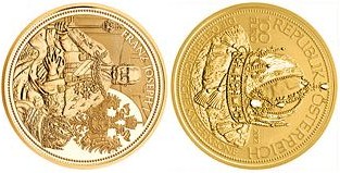 Baza monet EXG - 100 Euro Crowns of the Habsburg 2012