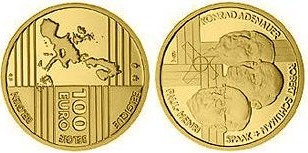 Baza monet EXG - Gold 100 Euro 2002