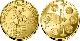 Baza monet EXG - Gold 100 Euro 2007
