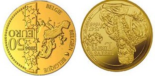 Baza monet EXG - Gold 50 Euro coins 2006