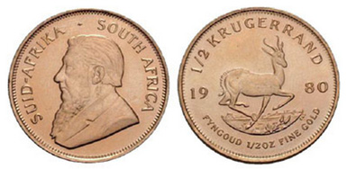 Baza monet EXG - 1/2 Krugerrand