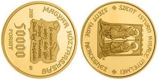 Baza monet EXG - 50.000 HUF Monishments of King St. Stephen