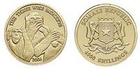 Baza monet EXG - Somalia Trzy mądre małpy 4000 Szylingów 